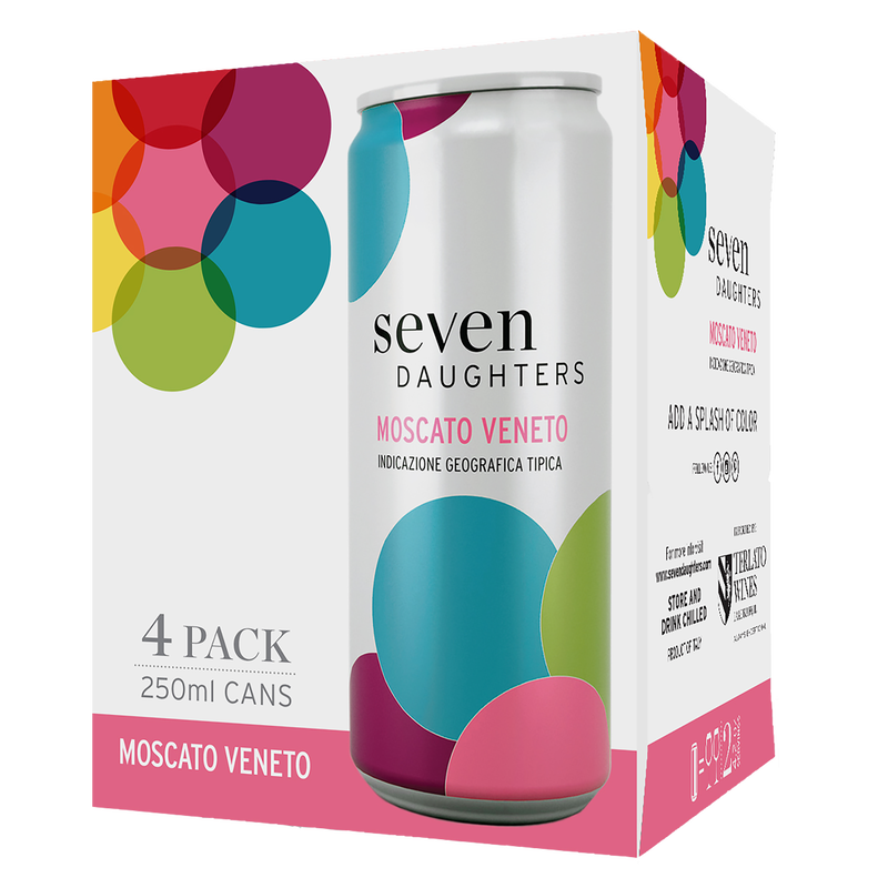 Seven Daughters Moscato 250ml Can 4-Pack